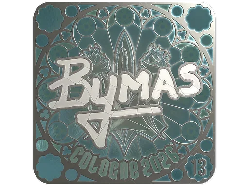 Sticker | Bymas (Foil, Ranked) | Cologne 2026 image