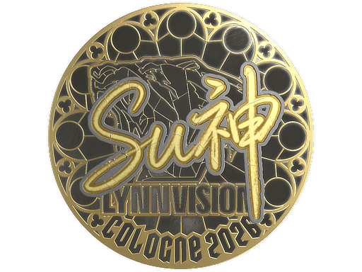 Sticker | C4LLM3SU3 (Gold) | Cologne 2026 image