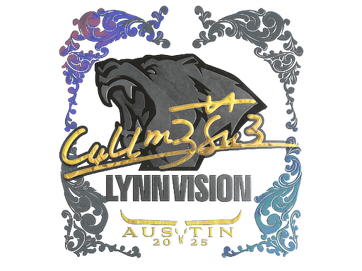 Sticker | C4LLM3SU3 (Holo) | Austin 2025 image
