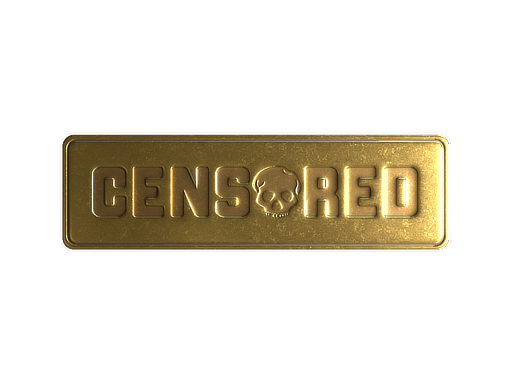 Sticker | Censored (Foil) image