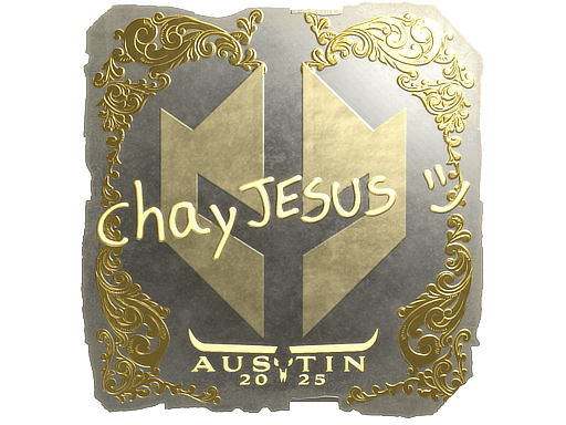 Sticker | chayJESUS (Gold) | Austin 2025 image