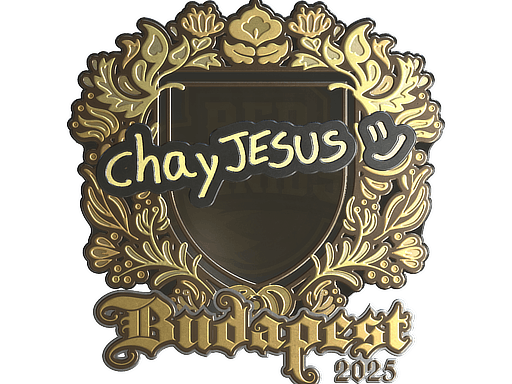 Sticker | chayJESUS (Gold) | Budapest 2025 image