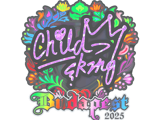 Sticker | ChildKing (Holo) | Budapest 2025 image