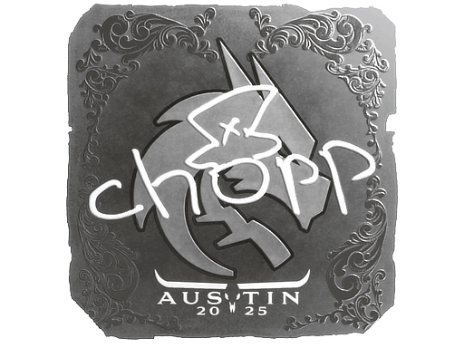 Sticker | chopper (Foil) | Austin 2025 image
