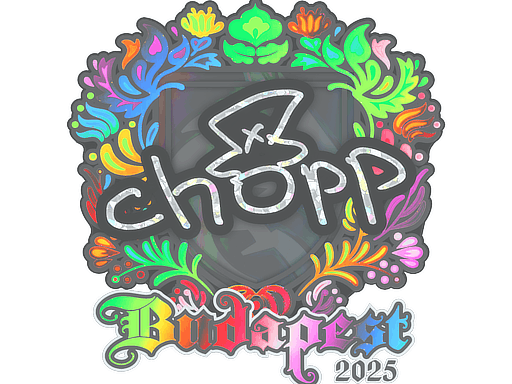 Sticker | chopper (Holo) | Budapest 2025 image