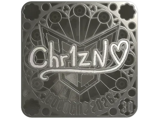 Sticker | Chr1zN (Foil, Ranked) | Cologne 2026 image