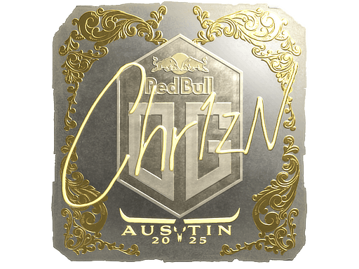 Sticker | Chr1zN (Gold) | Austin 2025 image