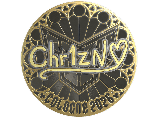 Sticker | Chr1zN (Gold) | Cologne 2026 image