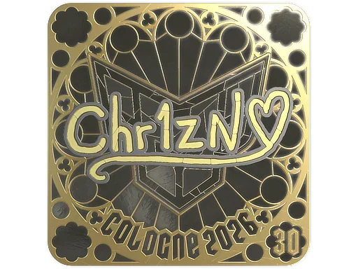 Sticker | Chr1zN (Gold, Ranked) | Cologne 2026 image