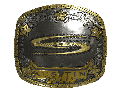 Sticker | Complexity Gaming (Gold) | Austin 2025 image