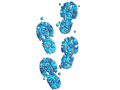 Sticker | CT Tracks (Glitter) image