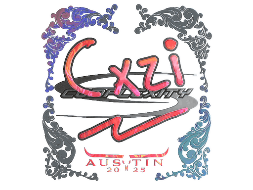 Sticker | Cxzi (Holo) | Austin 2025 image