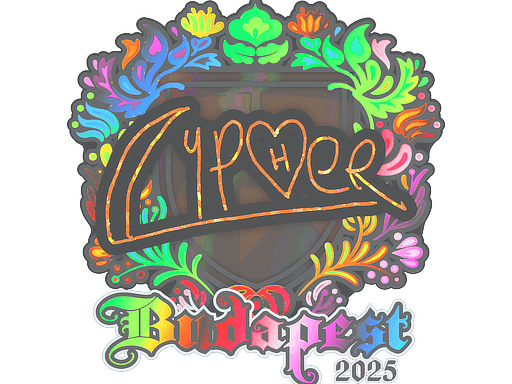 Sticker | Cypher (Holo) | Budapest 2025 image