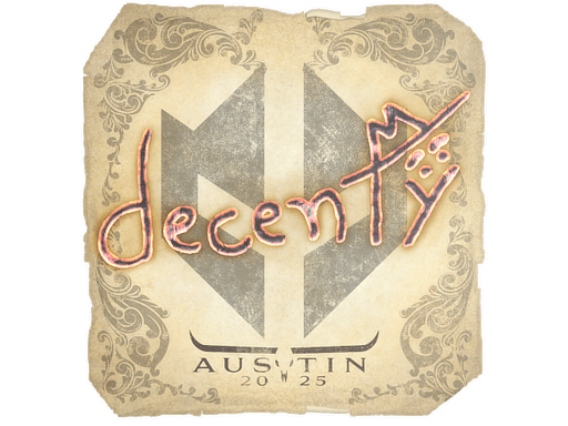 Sticker | decenty | Austin 2025 image