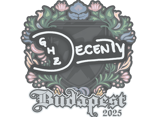 Sticker | decenty | Budapest 2025 image