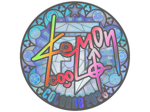 Sticker | dem0n (Holo) | Cologne 2026 image