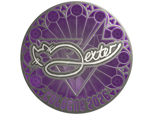 Sticker | dexter (Foil) | Cologne 2026 image