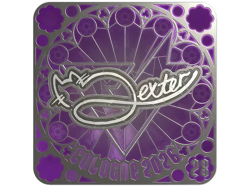 Sticker | dexter (Foil, Ranked) | Cologne 2026 image