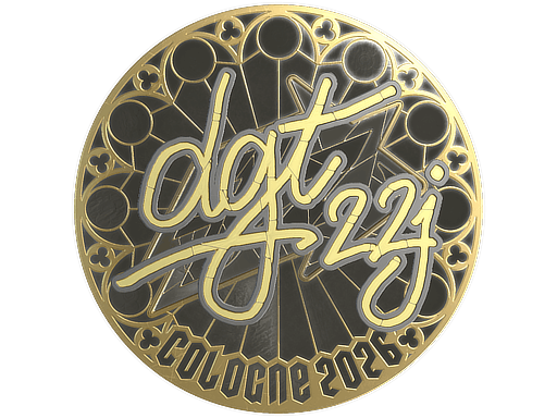 Sticker | dgt (Gold) | Cologne 2026 image