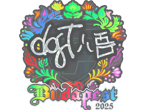 Sticker | dgt (Holo) | Budapest 2025 image