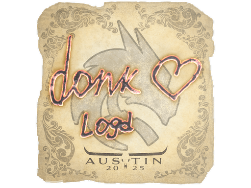 Sticker | donk | Austin 2025 image