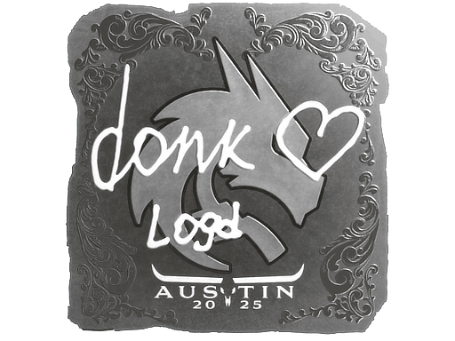 Sticker | donk (Foil) | Austin 2025 image