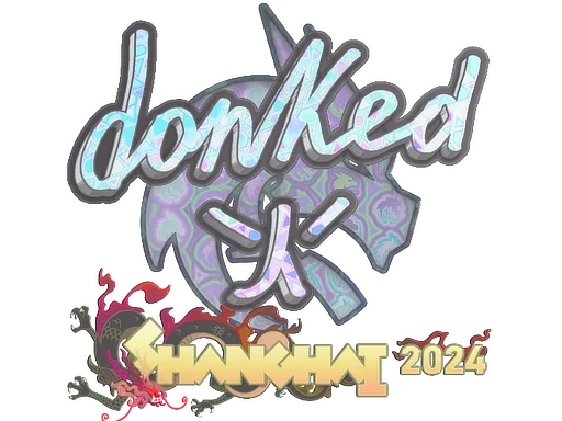 Sticker | donk (Holo) | Shanghai 2024 image
