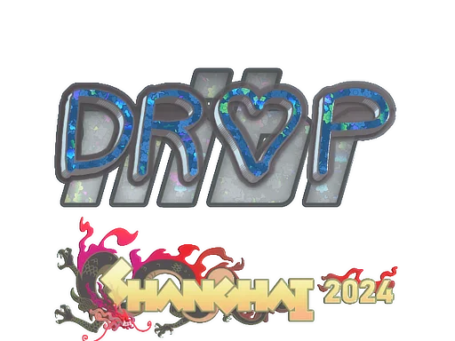 Sticker | drop (Glitter) | Shanghai 2024 image