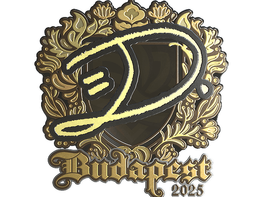Sticker | dumau (Gold) | Budapest 2025 image