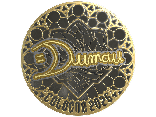 Sticker | dumau (Gold) | Cologne 2026 image