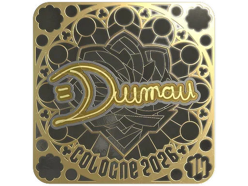 Sticker | dumau (Gold, Ranked) | Cologne 2026 image