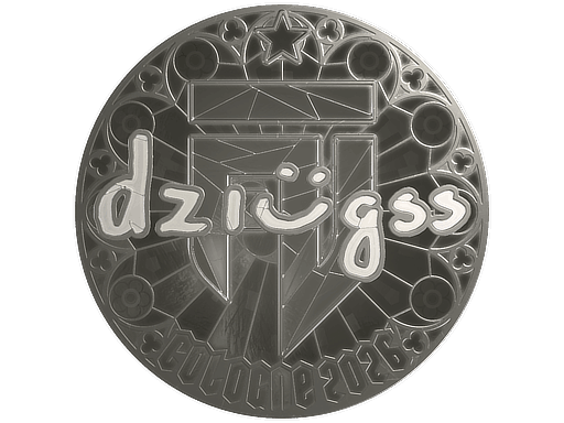 Sticker | dziugss (Foil) | Cologne 2026 image