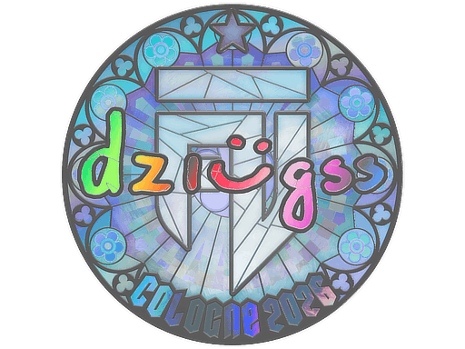 Sticker | dziugss (Holo) | Cologne 2026 image