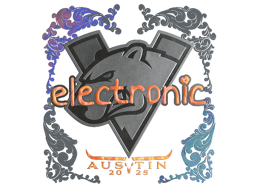 Sticker | electronic (Holo) | Austin 2025 image