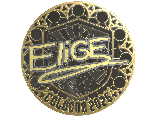 Sticker | EliGE (Gold) | Cologne 2026 image