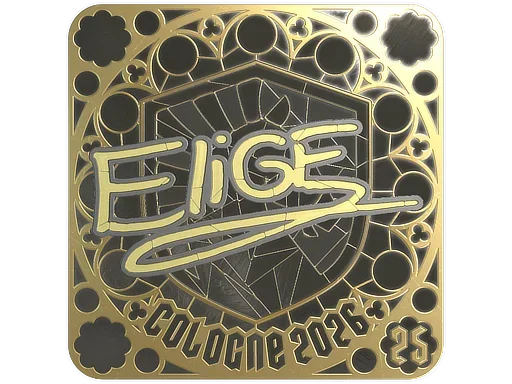 Sticker | EliGE (Gold, Ranked) | Cologne 2026 image