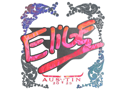 Sticker | EliGE (Holo) | Austin 2025 image
