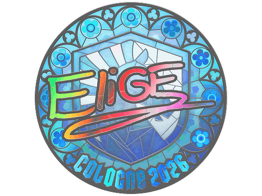 Sticker | EliGE (Holo) | Cologne 2026 image