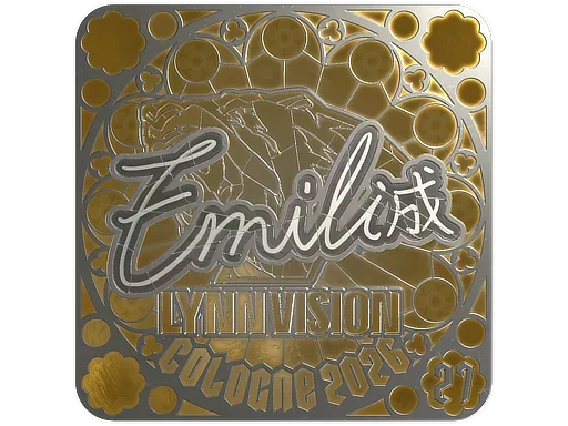 Sticker | EmiliaQAQ (Foil, Ranked) | Cologne 2026 image