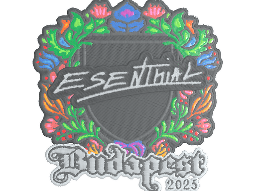 Sticker | esenthial (Embroidered) | Budapest 2025 image