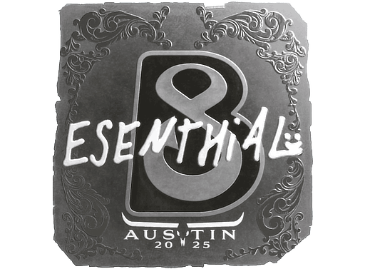 Sticker | esenthial (Foil) | Austin 2025 image