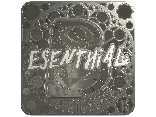 Sticker | esenthial (Foil, Ranked) | Cologne 2026 image