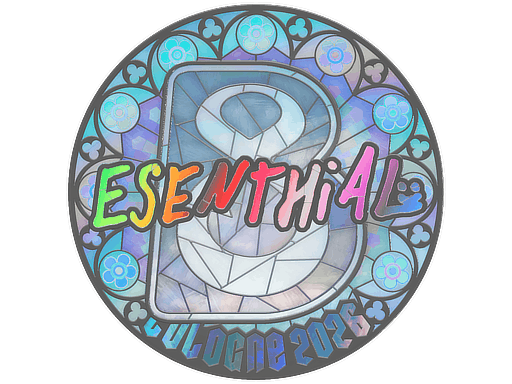 Sticker | esenthial (Holo) | Cologne 2026 image