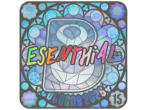 Sticker | esenthial (Holo, Ranked) | Cologne 2026 image