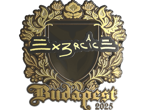 Sticker | Ex3rcice (Gold) | Budapest 2025 image
