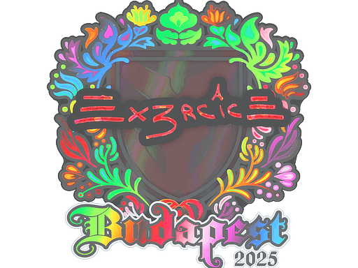 Sticker | Ex3rcice (Holo) | Budapest 2025 image