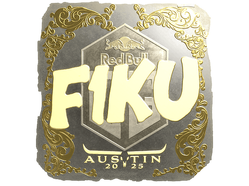 Sticker | F1KU (Gold) | Austin 2025 image