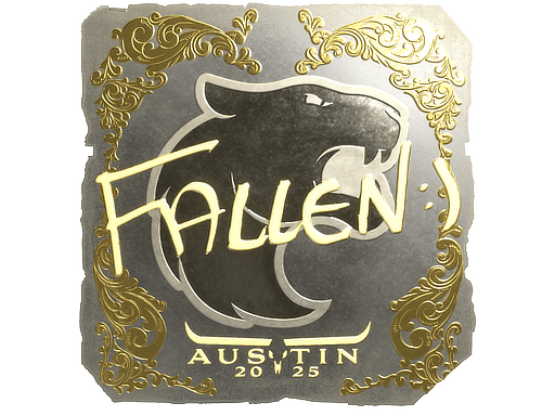 Sticker | FalleN (Gold) | Austin 2025 image