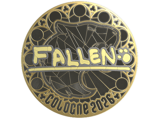 Sticker | FalleN (Gold) | Cologne 2026 image