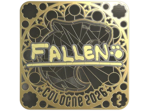 Sticker | FalleN (Gold, Ranked) | Cologne 2026 image